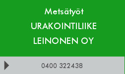 Urakointiliike Leinonen Oy logo